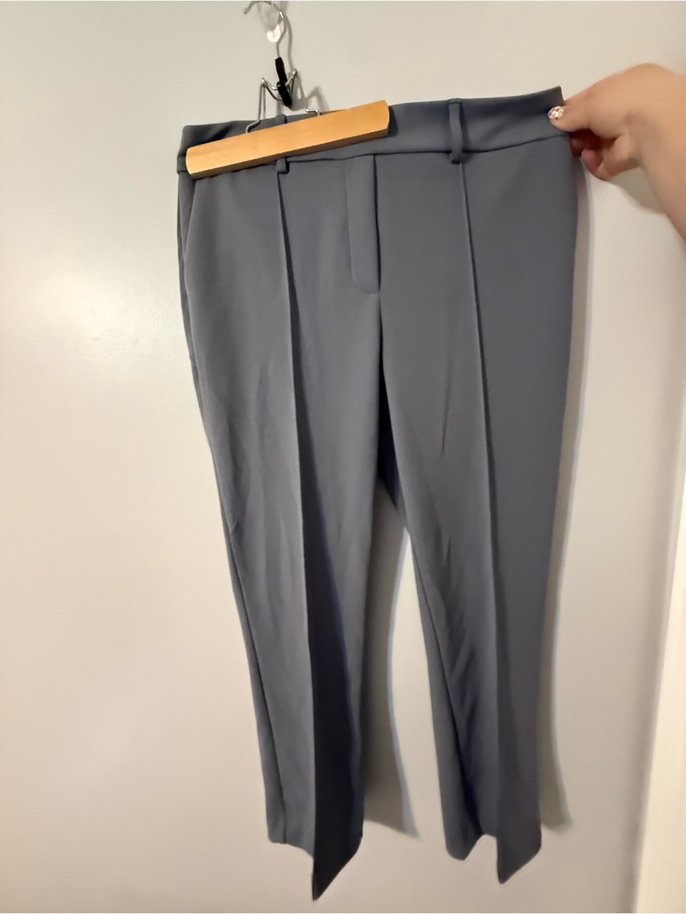 Jules & Leopold Soft Gray Stretch Pants